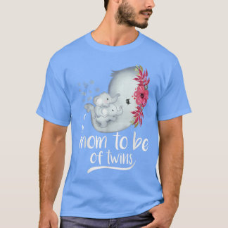 T-shirt Maman doit être de Twins Elephant Baby shower