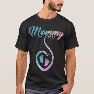 T-shirt Maman doit être la grossesse Faire-part grand-mère