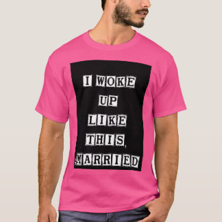 T-shirt Maman drôle Chemise lune de miel Je me suis réveil