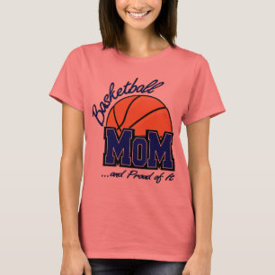 T-shirt Maman du basket