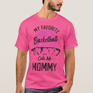 T-shirt Maman du basket