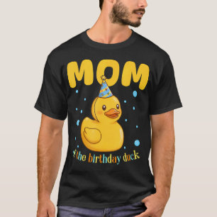 T-shirt Maman du canard d'anniversaire Canard en caoutchou