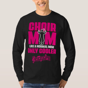 T-shirt Maman du Chœur Théâtre Opéra Musicien Chanteur Voi
