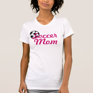 T-shirt Maman du football