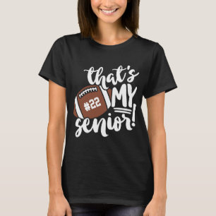 T-shirt Maman du football C'est mon numéro de maillot et m