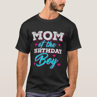 T-shirt Maman Du Garçon D'Anniversaire