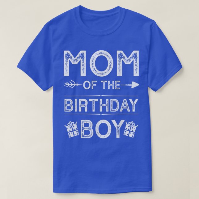T-shirt Maman du garçon d'anniversaire Célébration de l'am (Design devant)