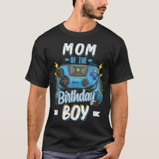 T-shirt Maman du garçon d'anniversaire famille appariée je