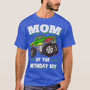 T-shirt Maman du garçon d'anniversaire Fathers Monster Tru