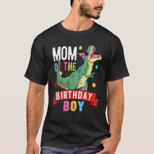 T-shirt Maman Du Garçon D'Anniversaire Pour Femmes Trex An