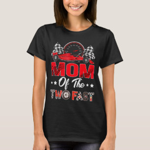 T-shirt Maman du garçon de 2 ans rapide de 2e anniversaire