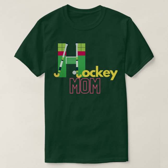 T-shirt Maman du hockey (Design devant)