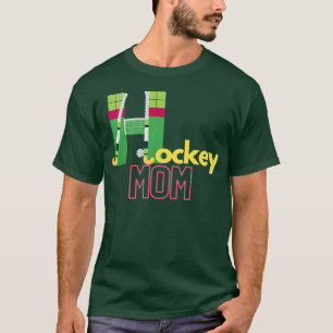 T-shirt Maman du hockey