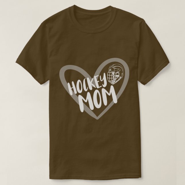 T-shirt Maman du hockey (Design devant)