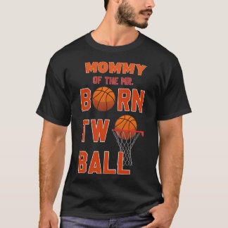 T-shirt Maman du M. Né Deux Ll Sketll Thème 2e anniversair