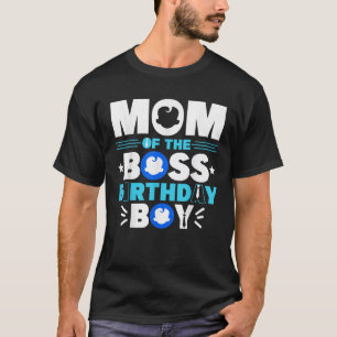 T-shirt Maman Du Patron Anniversaire Garçon Décor Famille 