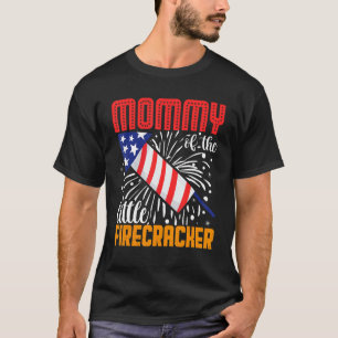 T-shirt Maman Du Petit Pirateur 4 juillet Naissance