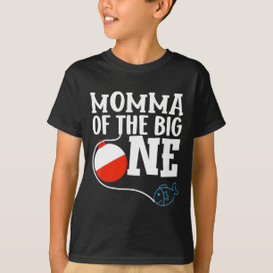 T-shirt Maman du plus grand pêcheur pour le premier annive