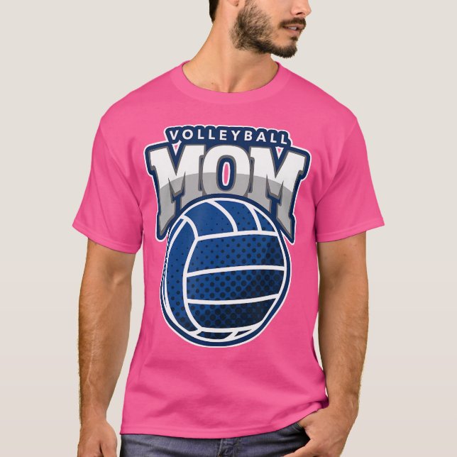 T-shirt Maman du volley (Devant)