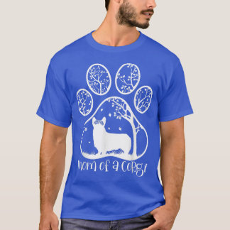T-shirt Maman D'Un Corgi, Maman De Chien Drôle