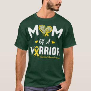 T-shirt Maman D'Un Héros De Guerrier Sensibilisation Au Ca