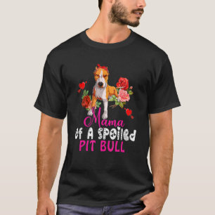 T-shirt Maman D'Une Tête À Tige Tachée Tachée Tête Tête Tê