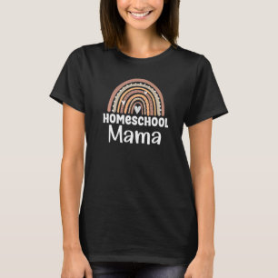 T-shirt Maman école à la maison Première journée d'école
