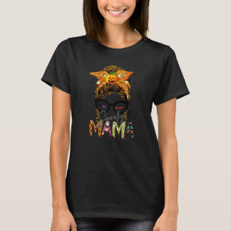 T-shirt Maman effrayante  Maman Halloween Vibes effrayants