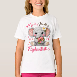 T-shirt Maman éléphantastique Cadeau de fête des mères élé