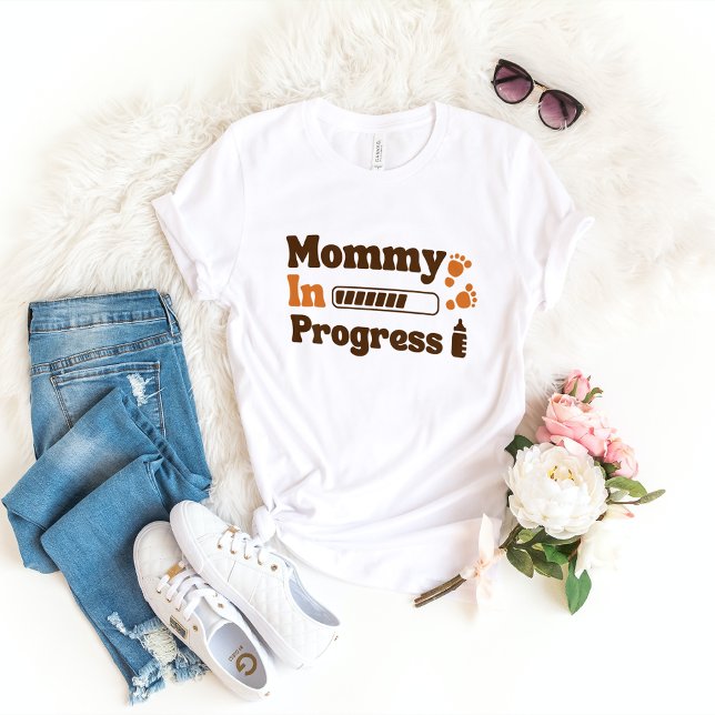 T-shirt Maman en cours Maman to-be Mother's Day Citation (Créateur téléchargé)