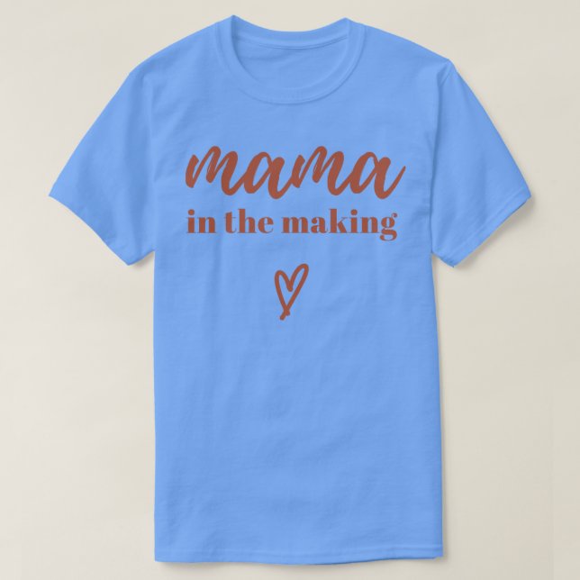 T-shirt Maman en train de faire maman (Design devant)