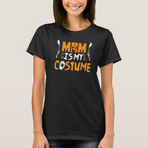 T-shirt Maman épuisée est mon costume Chat Stick Driver