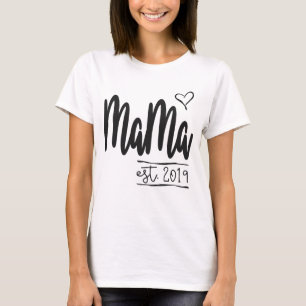 T-shirt Maman Est. 2019