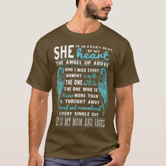 T-shirt Maman Est Mon Ange Gardien Elle Est Dans Chaque Ba