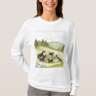 T-shirt Maman et chiots