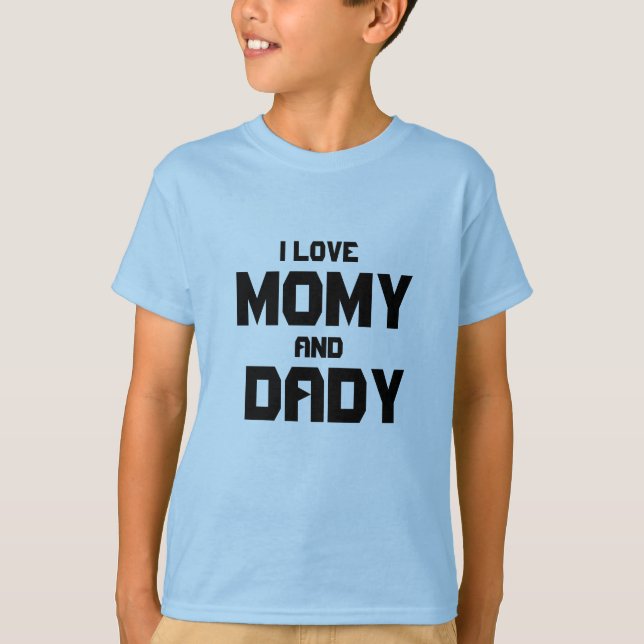 T-shirt maman et dame (Devant)