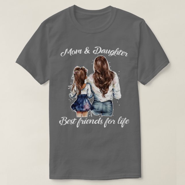 T-shirt Maman et fille 7 (Design devant)