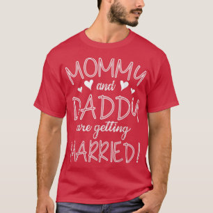 T-shirt Maman et papa se marient Jour de mariage tellement