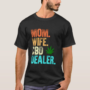 T-shirt Maman Femme Cbd Concessionnaire Cbd Oil Affilié Ve