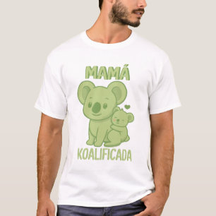 T-shirt Maman Fête des mères Funny Koala Phrase Mama Humou