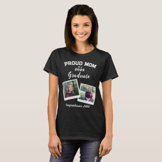 T-shirt Maman fière d'un diplômé 2 cadres photo