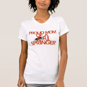 T-shirt Maman fière d'une chemise joyeuse de scoop de