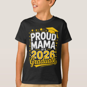 T-shirt Maman fière d'une promotion de diplômés 2026 ensem