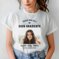 Maman fière Senior personnalisé Année Diplômé Phot