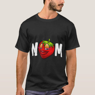 T-shirt Maman fraise
