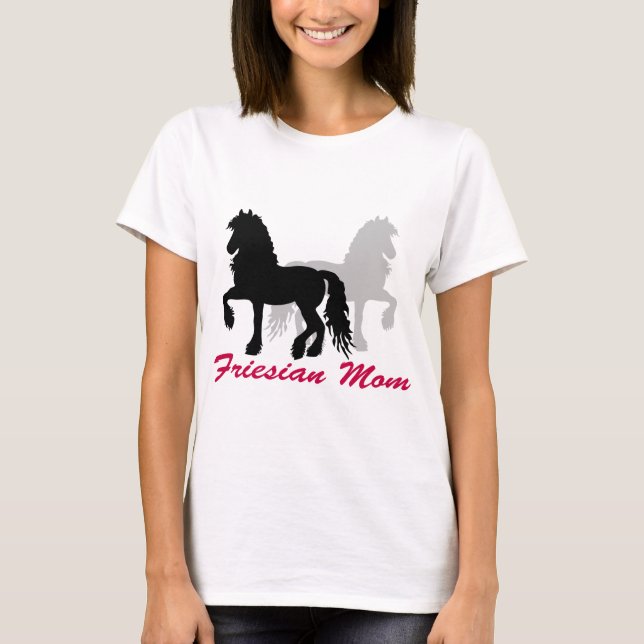 T-shirt Maman frisonne (Devant)