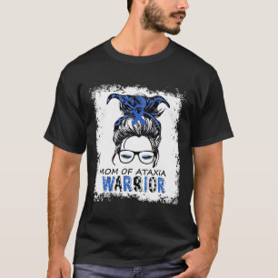 T-shirt Maman Fun de guerrier d'ataxie