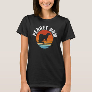 T-shirt Maman furet pour furet et propriétaires