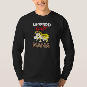 T-shirt Maman Gecko Léopard Mignon Pour Gecko