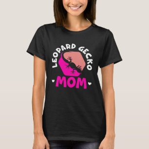 T-shirt Maman Gecko Léopard Reptile Gecko Léopard Lézard